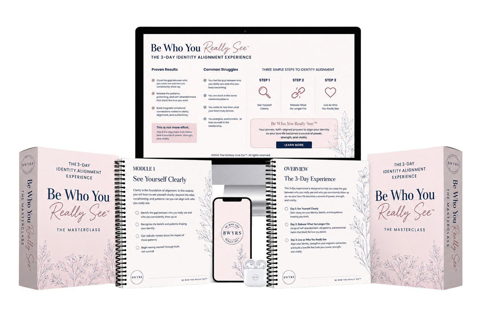 Be Who You Really See™ Mockup PNG